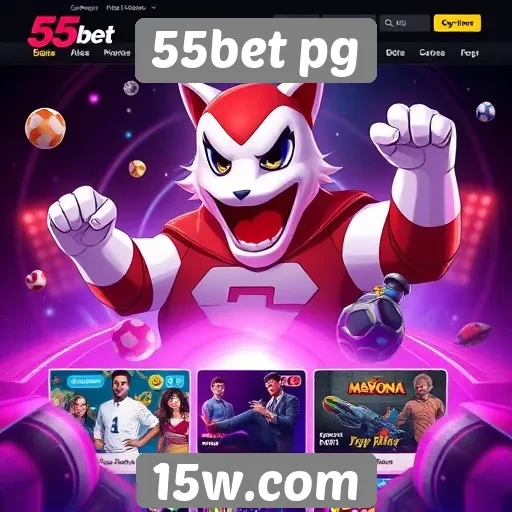 Oferta de jogos disponíveis na 55bet pg