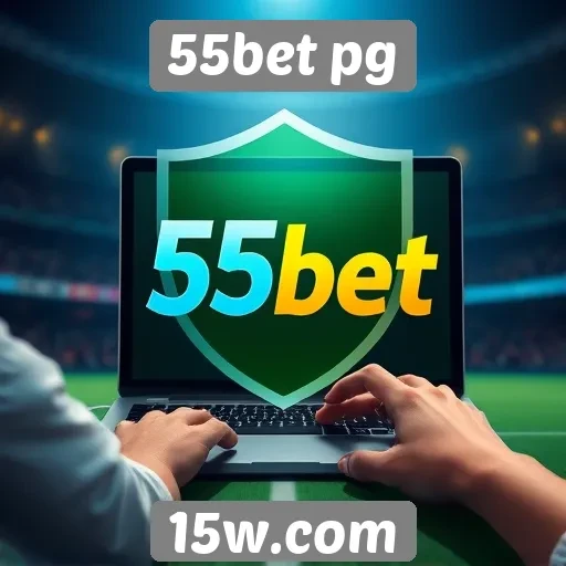 Segurança e licenciamento do site 55bet pg